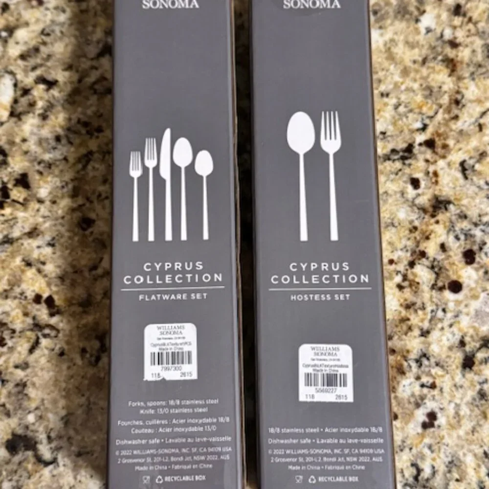 Williams-Sonoma Cyprus 42 piece flatware set